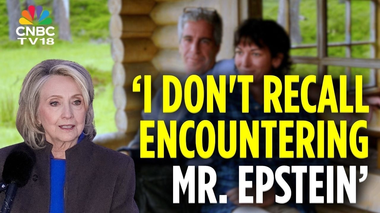Hillary Clinton Denies Epstein Links | Never Met The Late Financier: Former US Secy Of State | N18G