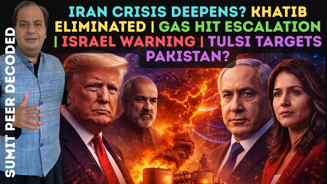 Iran Crisis Deepens? Khatib Eliminated| Gas Hit Escalation| Israel Warning | Tulsi Targets Pakistan?