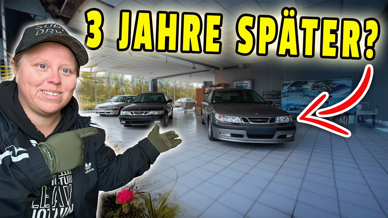 ALLES IST NOCH DA IN DIESEM VERLASSENEN SAAB AUTOHAUS!