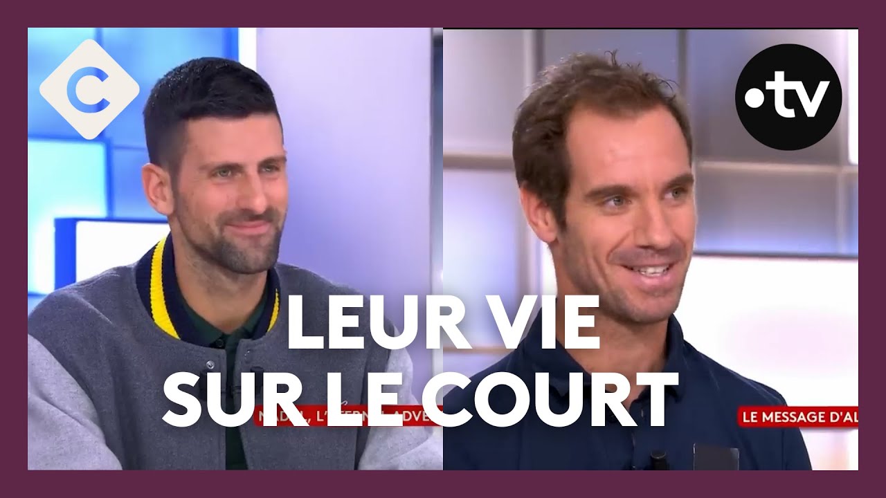 Djokovic vs Richard Gasquet : ils racontent leur vision du tennis