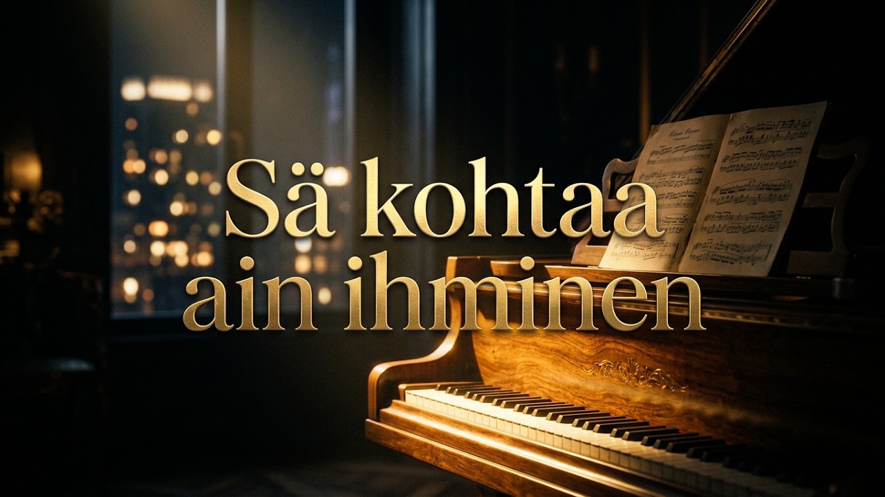 Sä kohtaa ain ihminen