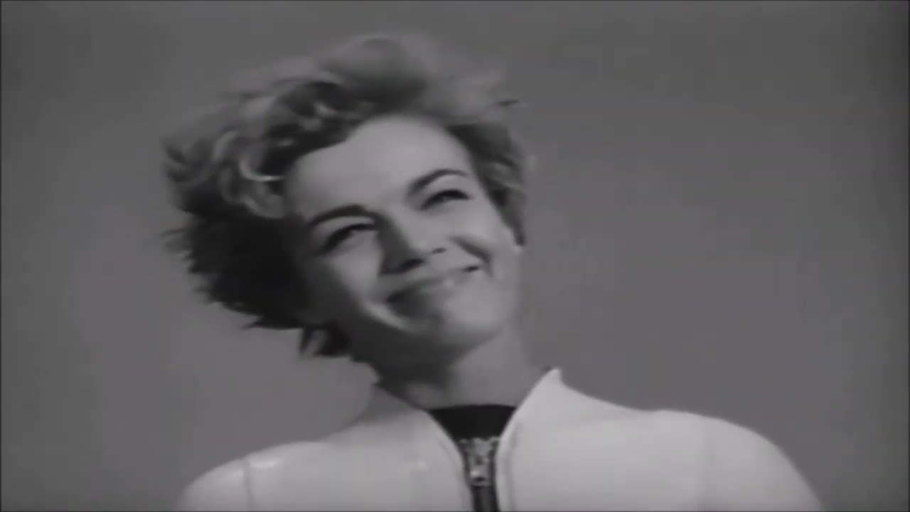 Vintage Scuba Frogwoman under- and above water. TV Pilot for a series Beach Patrol 1959.