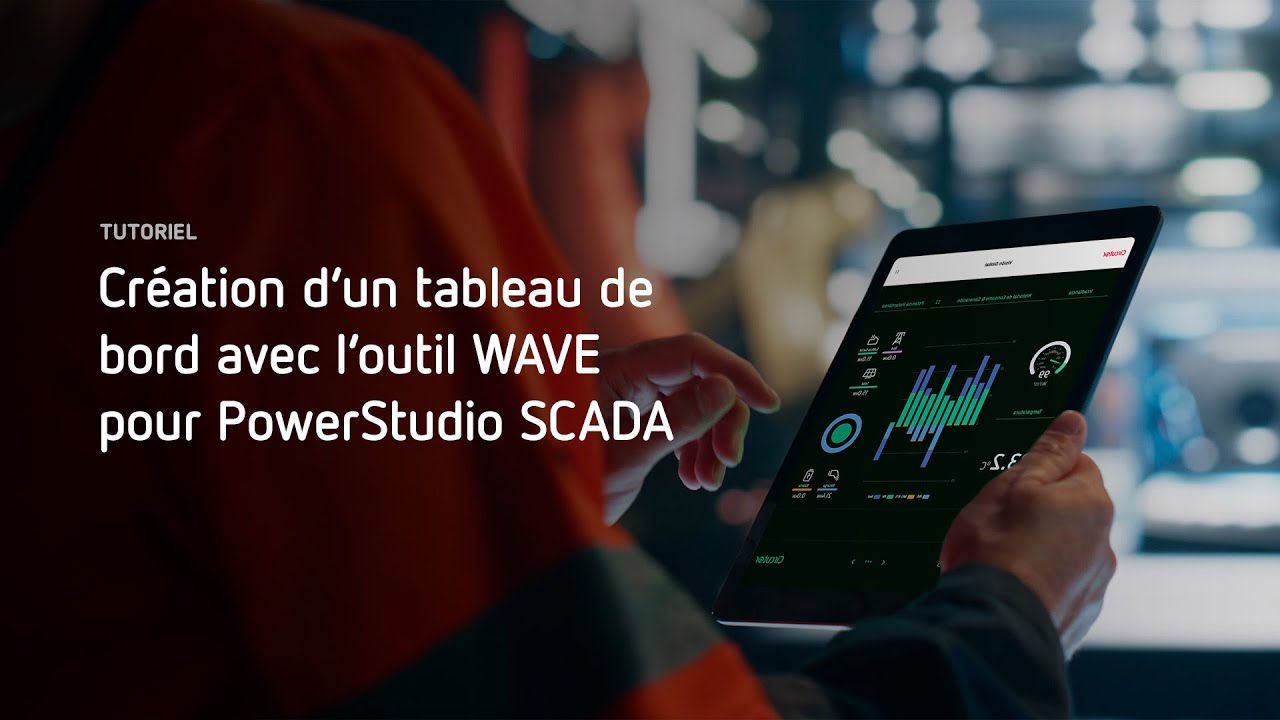 Comment créer un tableau de bord avec l’outil WAVE pour PowerStudio SCADA | Tutoriel