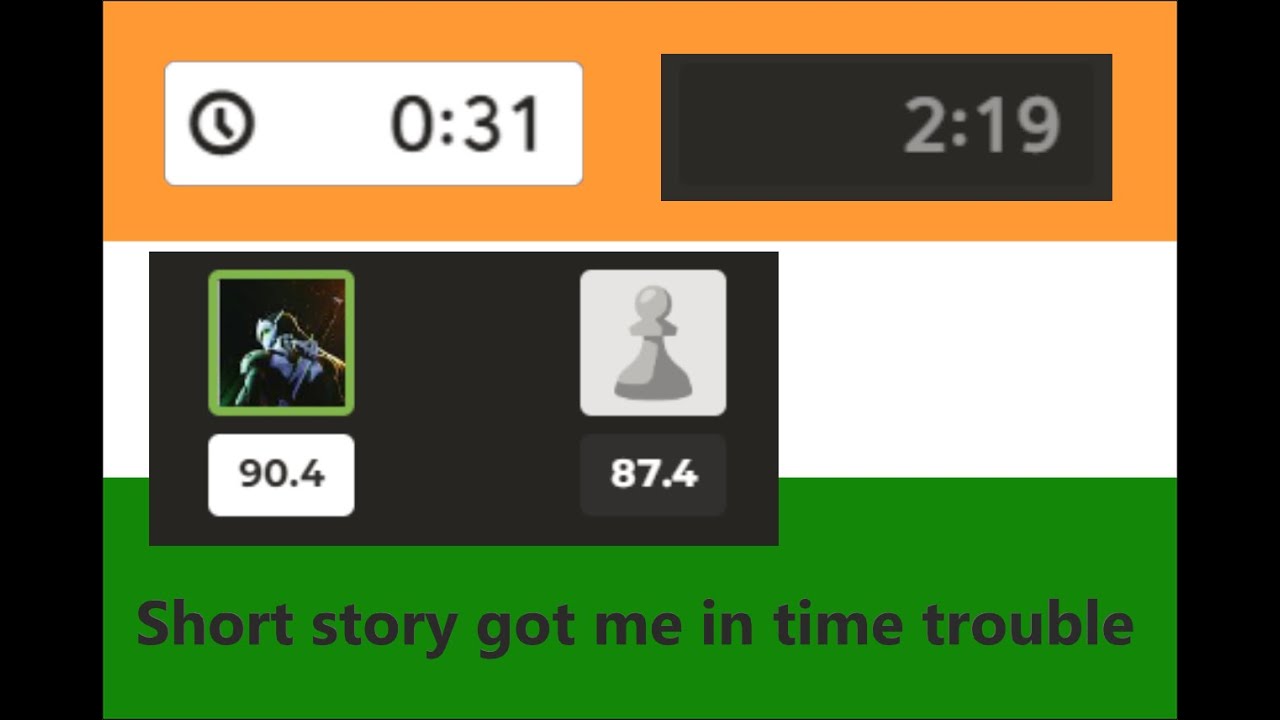 Oops I got in time trouble because I talked too much