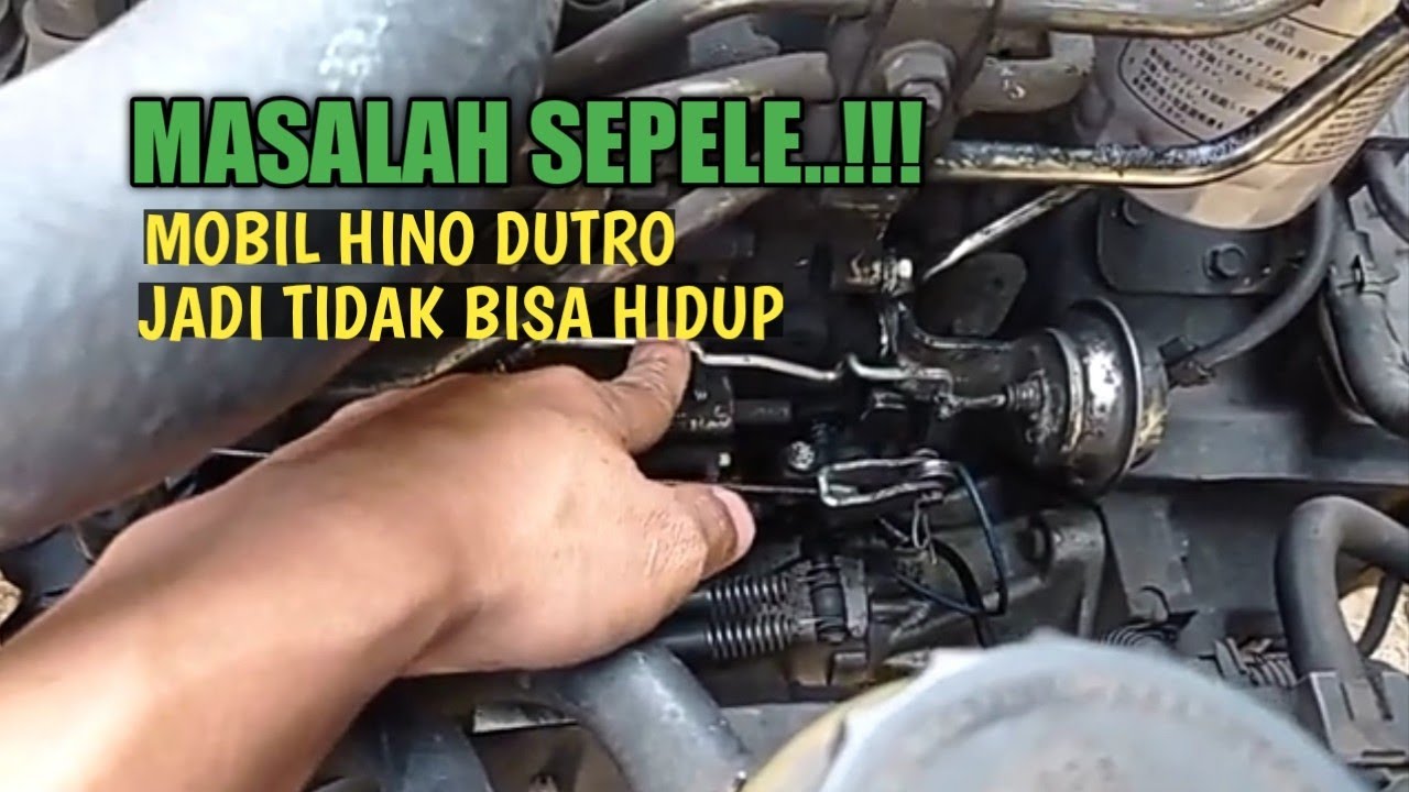 #54 penyebab mobil Hino dutro tidak bisa hidup