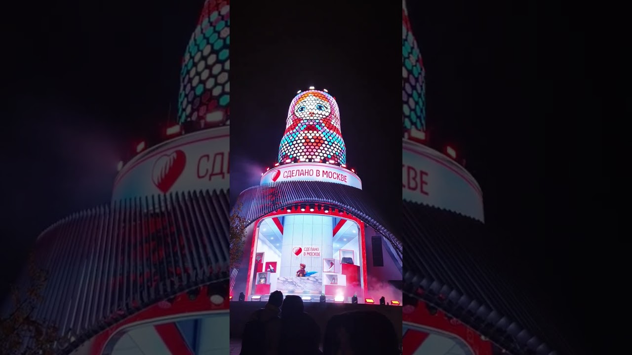 Матрёшка в парке Зарядье