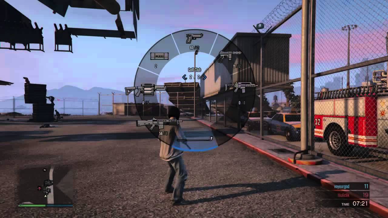 Gta5 online parkour deathmatch
