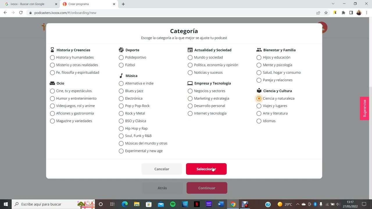 Tutorial ivoox (como subir un podcast)