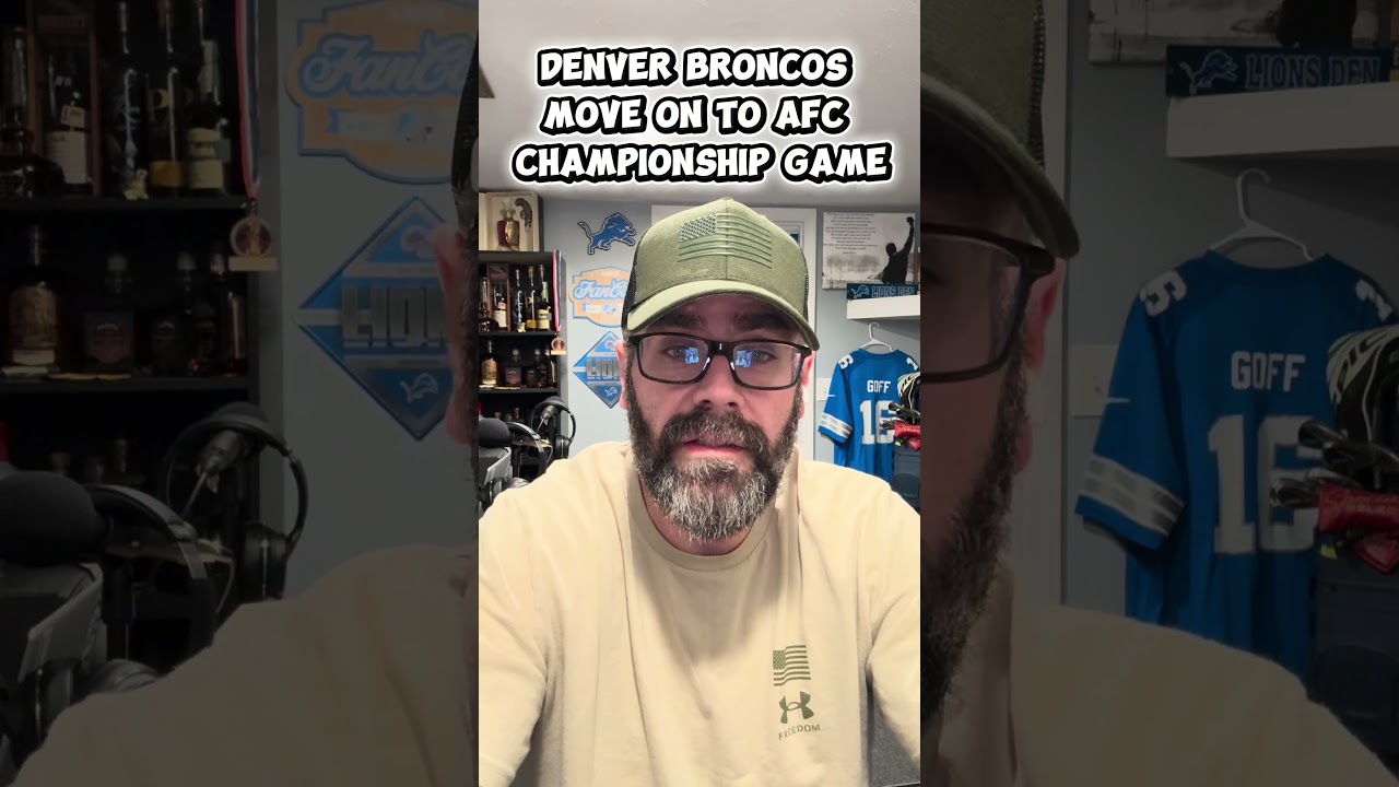 The Denver Broncos just beat the Buffalo Bills 33-30! 