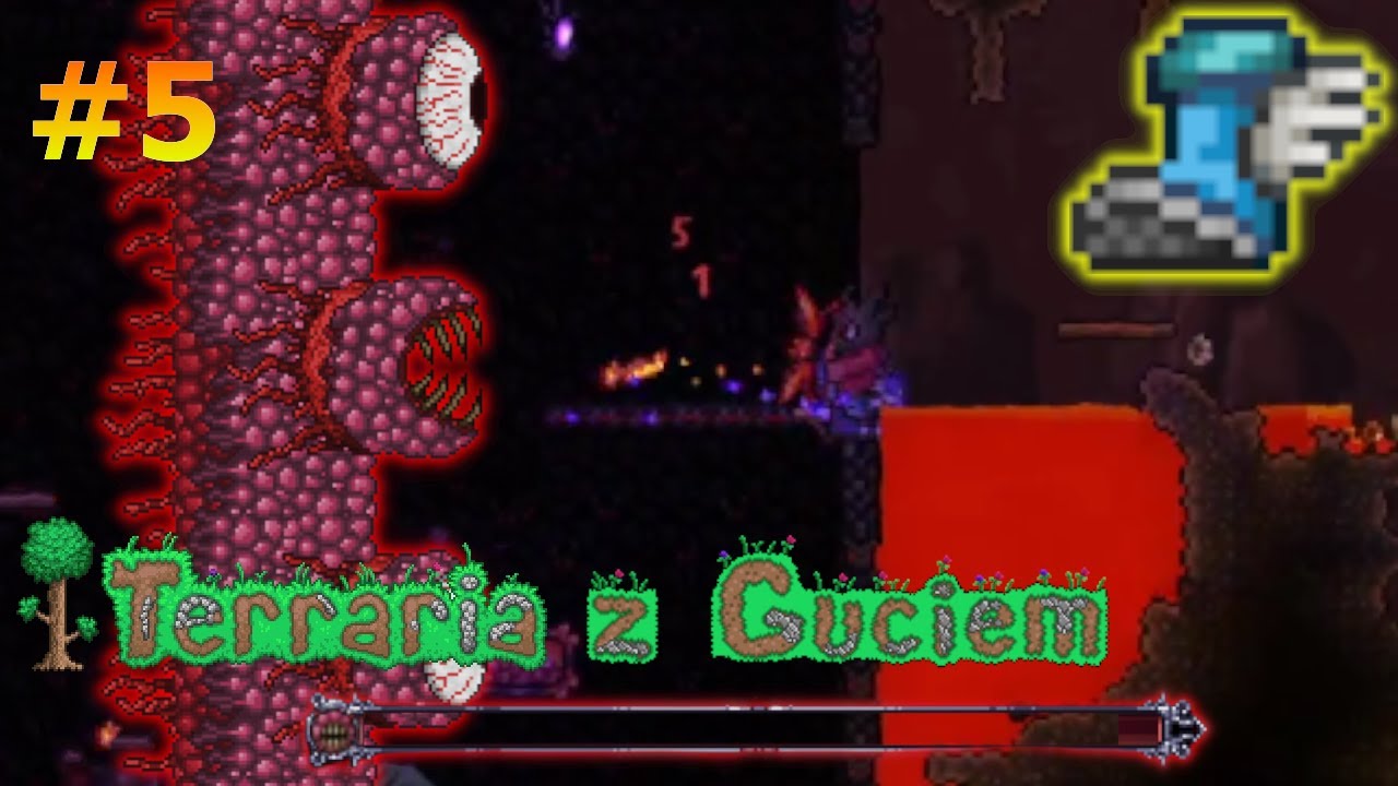 PIEKŁO ŁAMANE W PÓŁ - GUCIO I TERRARIA #5