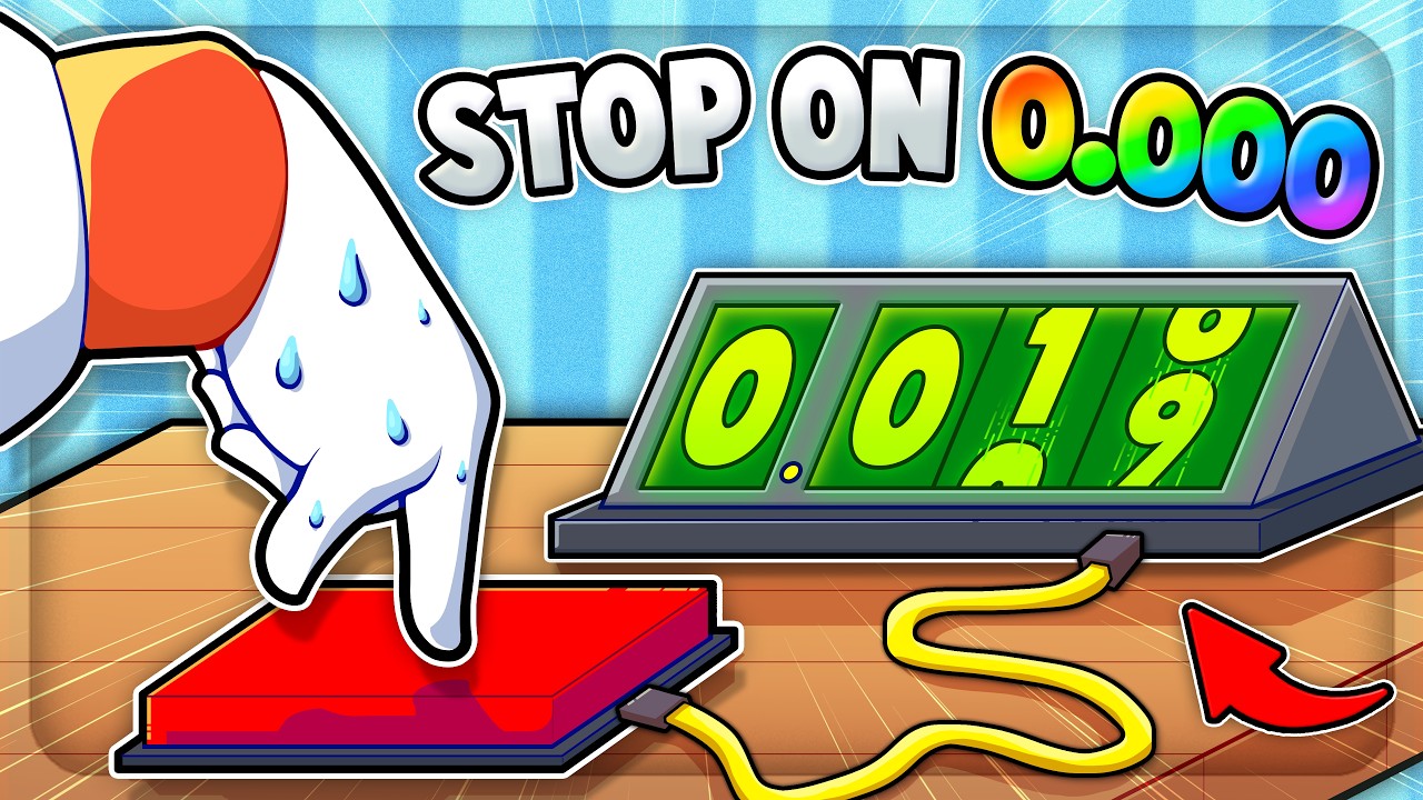 I Have to Stop the Clock at 0.000 Seconds