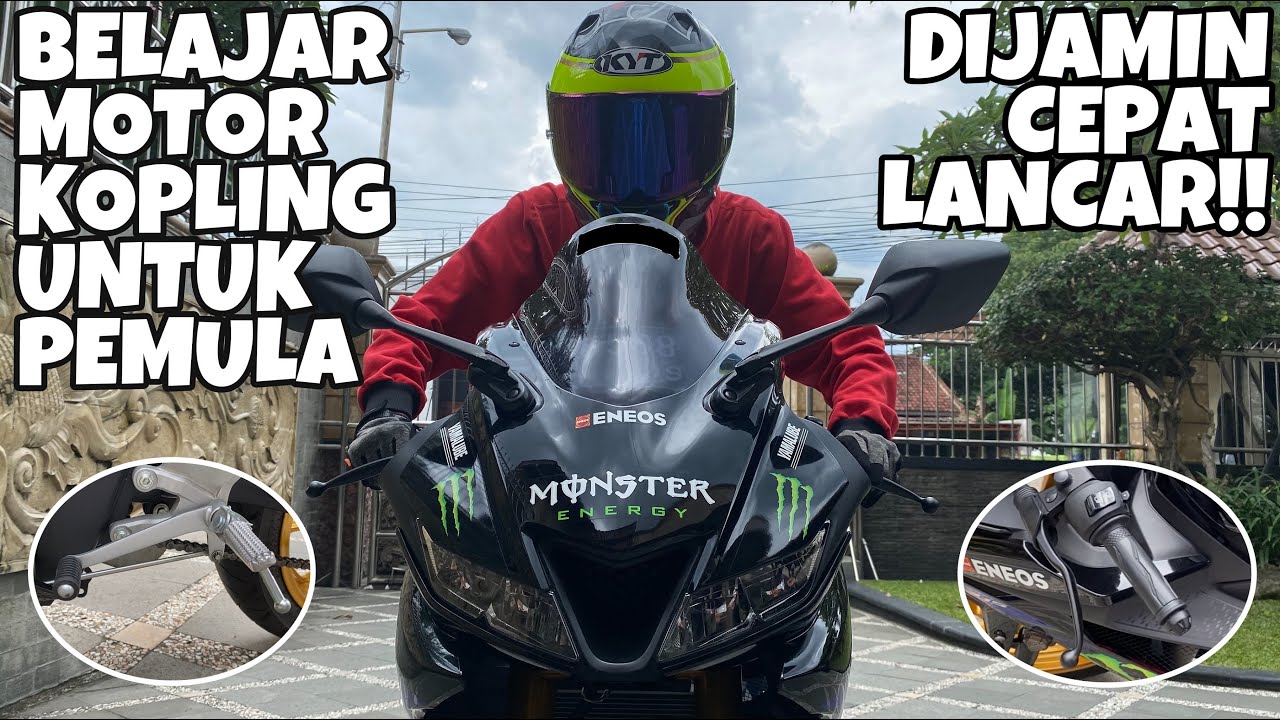Tutorial Cara Mengendarai Motor Kopling | Cara Belajar Motor Kopling GAMPANG untuk Pemula! | Vlog 40