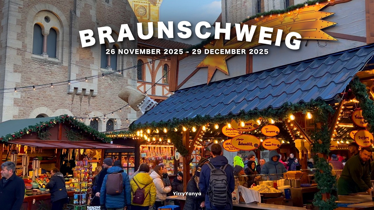 Braunschweig Christmas Market 🇩🇪🎄 Best of North Germany