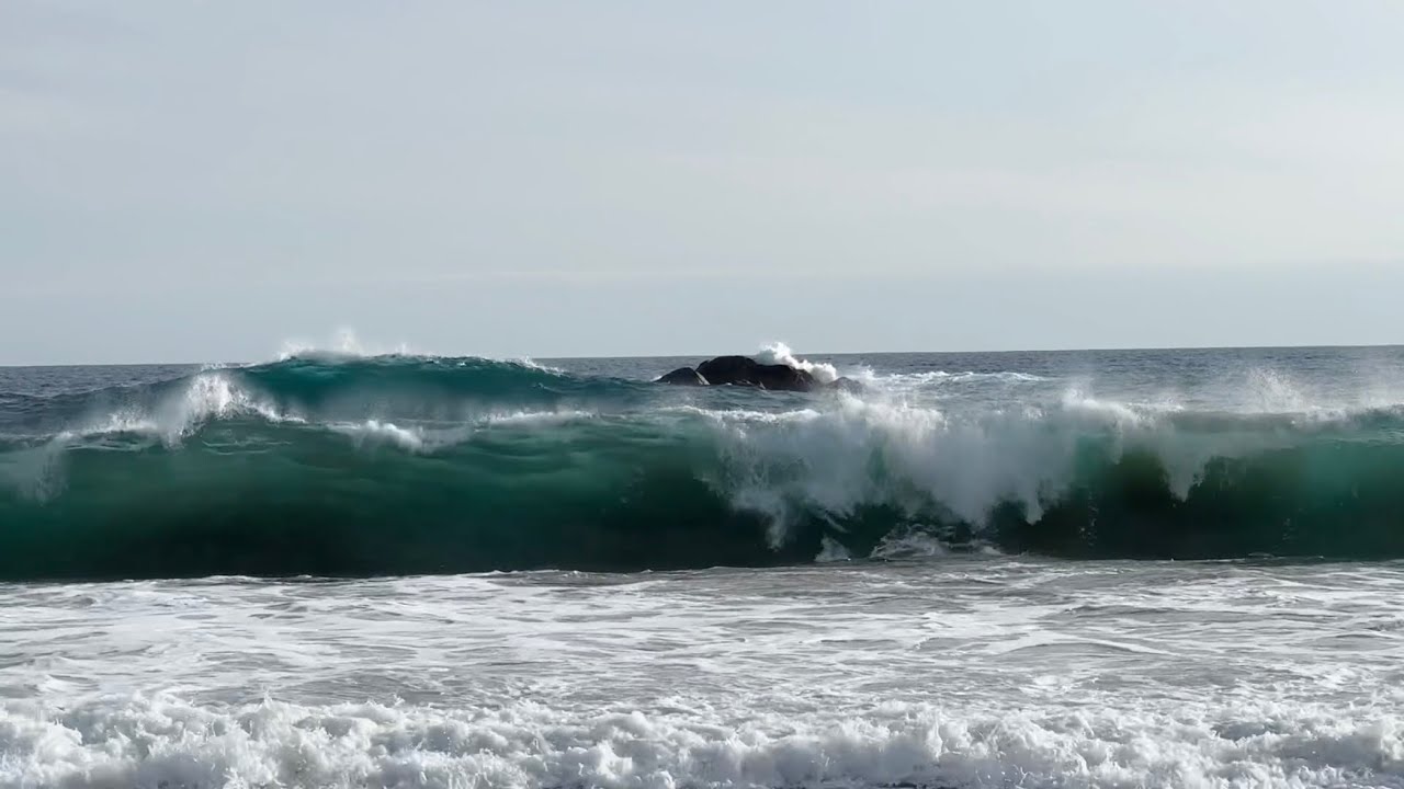 Marejadas en Viña del Mar, Chile (Olas) - Lunes 14 de Julio 2025 - Desde la Playa de Reñaca 