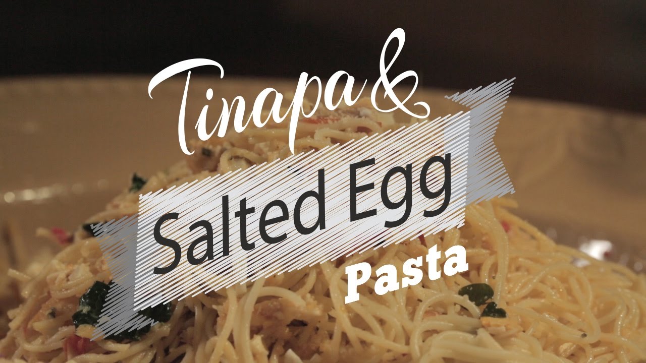 Tinapa Salted Egg Pasta