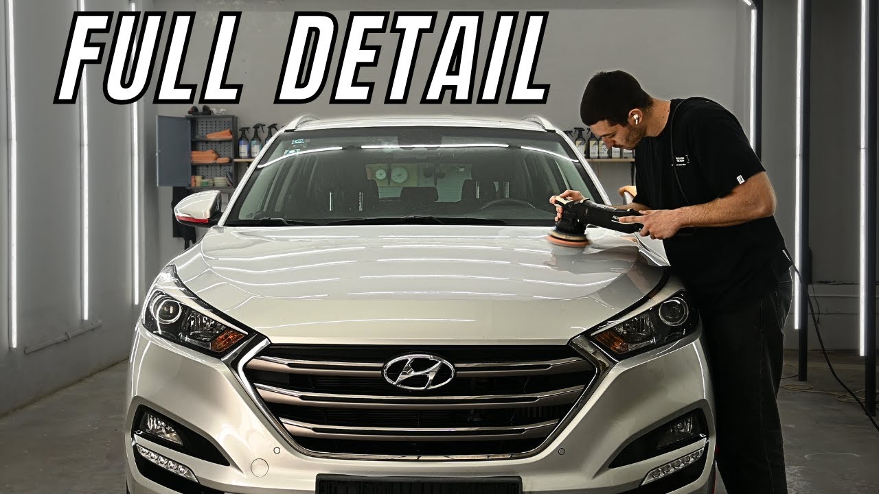 Interior & Exterior Detailing This Hyundai - Car Detailing