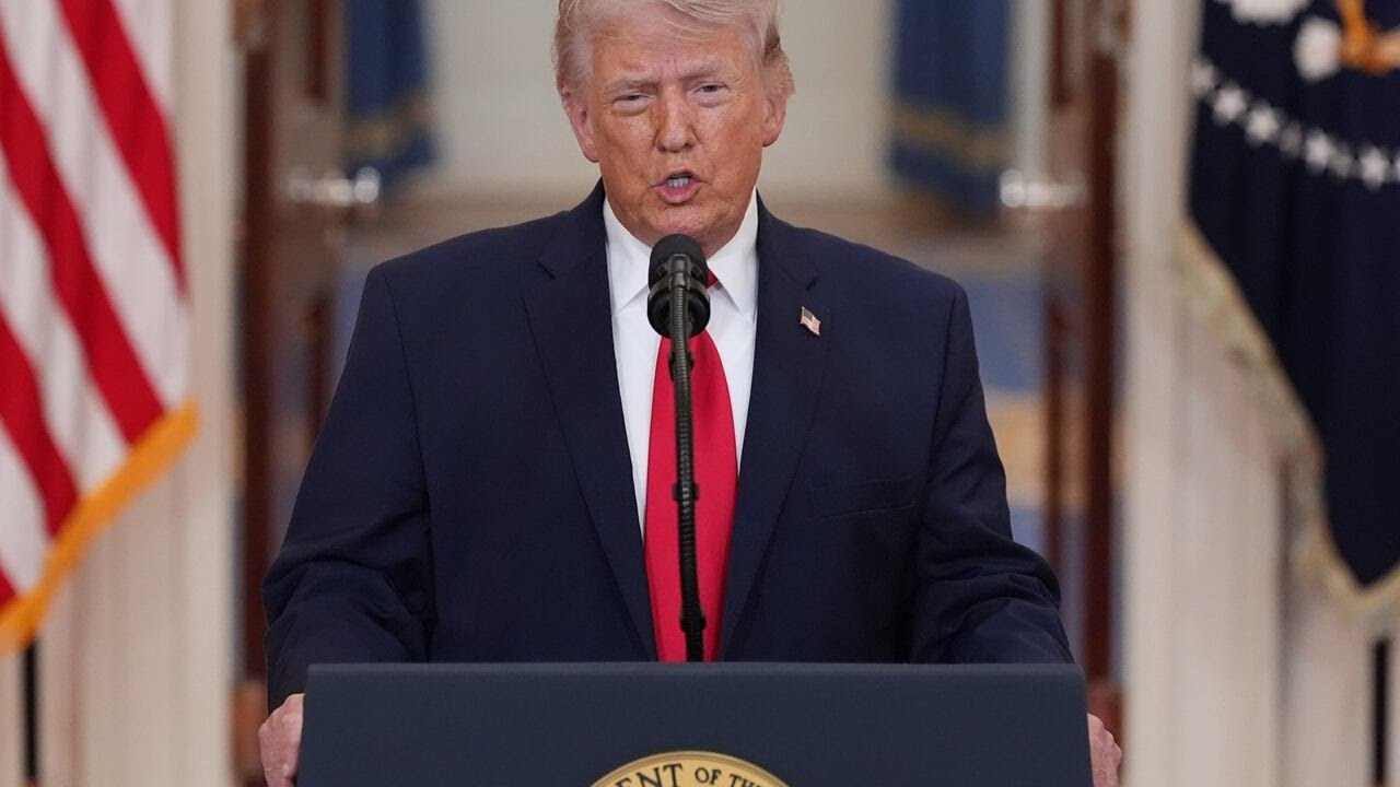 Реакция водителей Атланты на речь президента Дональда Трампа