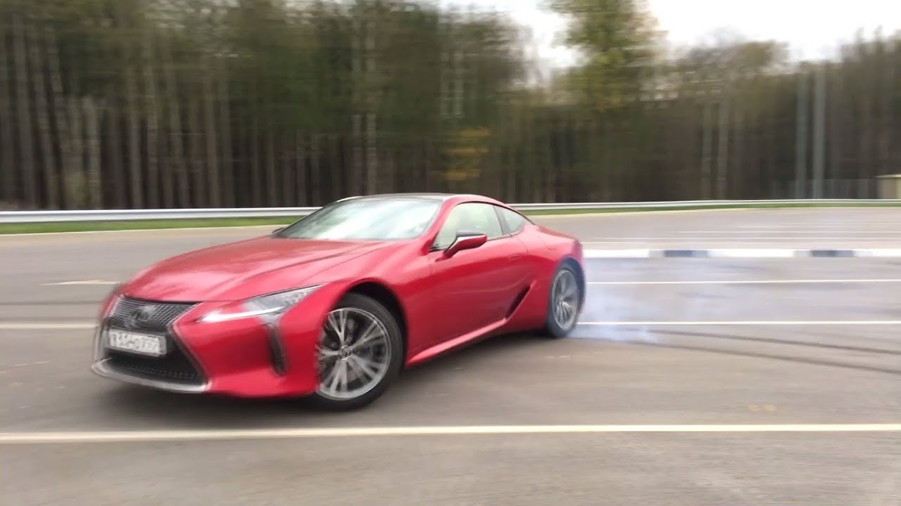 Lexus LC 500 - внешний вид, интерьер, немного дрифта
