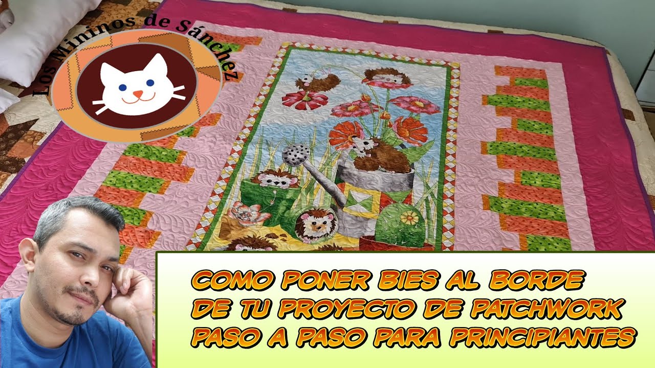 Aprende a Pegar el Bies (sesgo) de tus Proyectos en Patchwork con Maquina de Coser