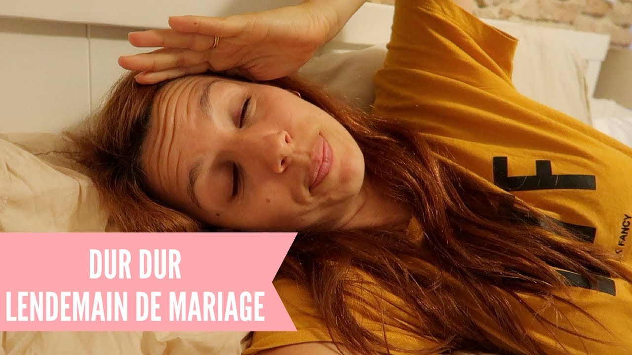 DUR DUR LENDEMAIN DE MARIAGE [ ELYROSE VLOG ]