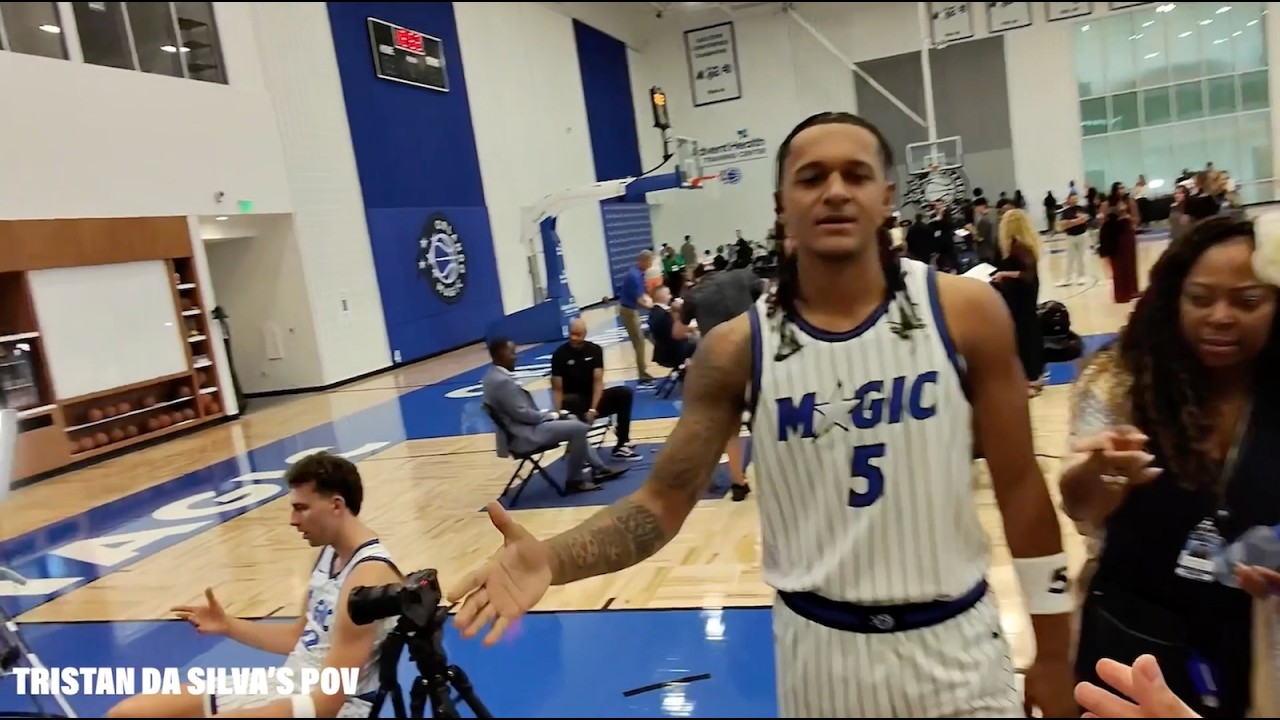 ORLANDO MAGIC PLAYERS POV DURING MEDIA DAY!