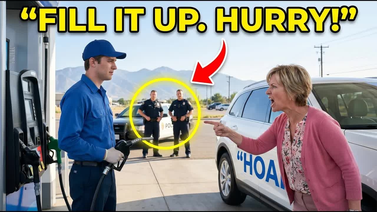 HOA Karen Called Cops When I Refused to Give Her Free Gas - Instant Regret