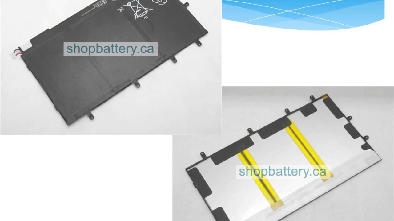 SONY LIS3096ERPC, SGP321, SGP312, 1ICP3/65/100-3, SGP311, 3-cell laptop batteries