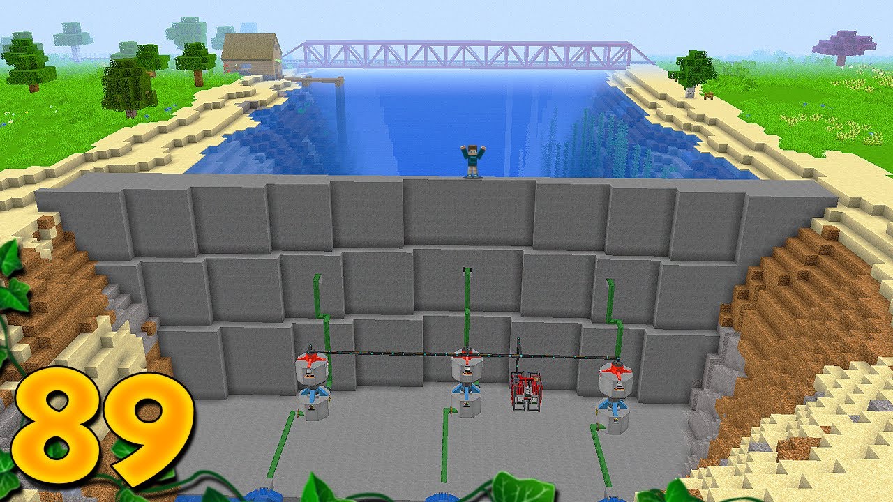 TERMINEI A BARRAGEM DE ENERGIA / FAZENDINHA AUTOMÁTICA 3 #89