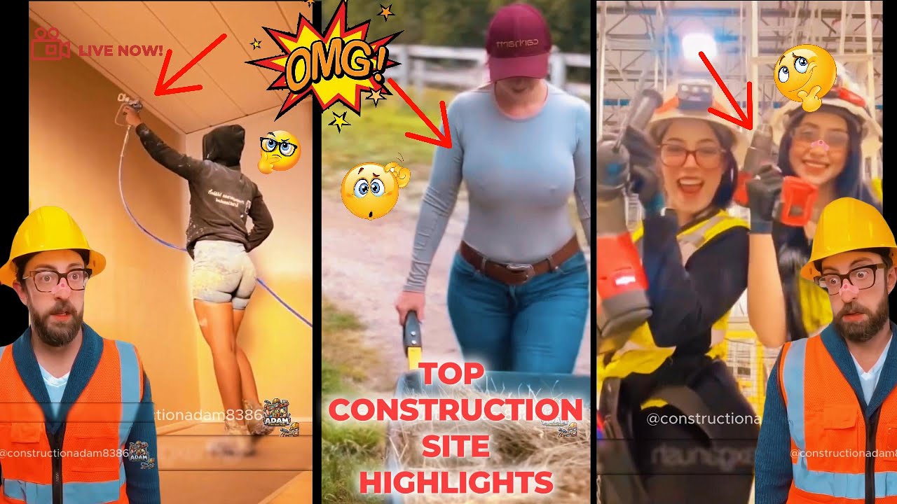 Top Construction Site Highlights: Have You Seen These? P10 👷💯💪 #constructionsite #workskills