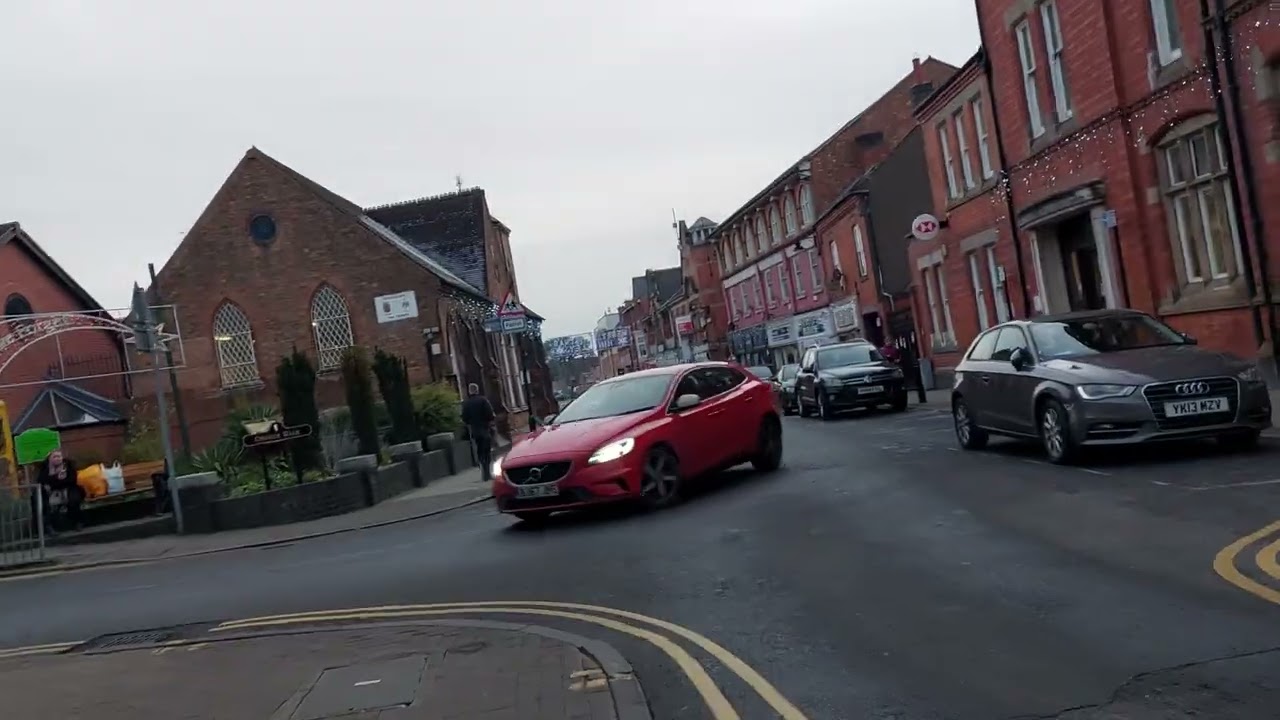 Hinckley town centre December 13th 2022 video 2