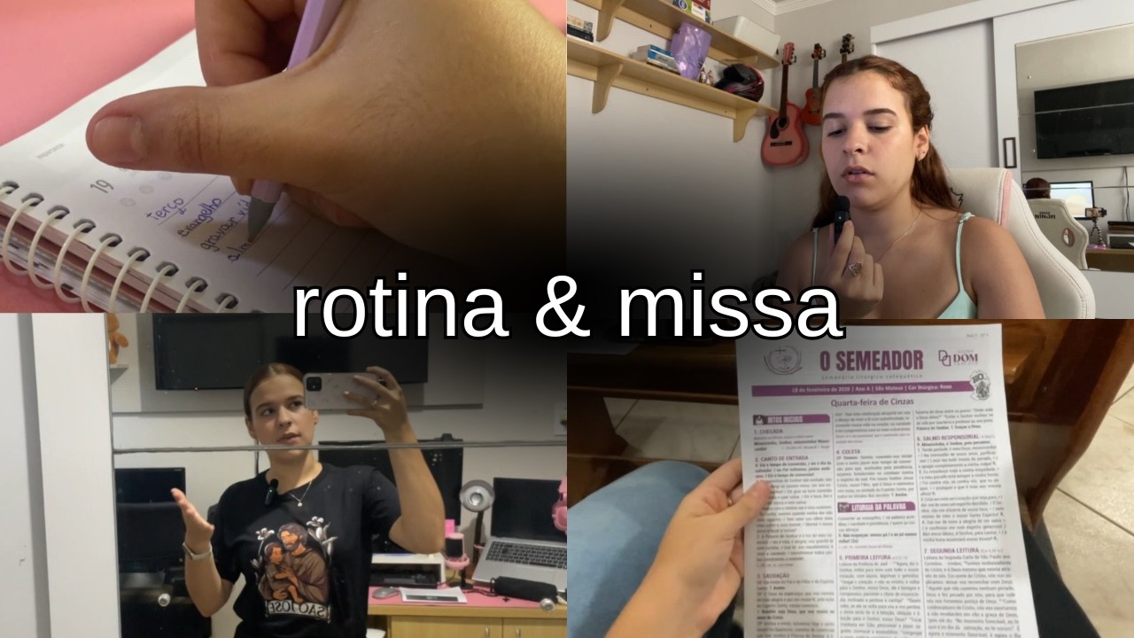 Um dia simples que eu precisava | Quarta-feira de Cinzas e missa