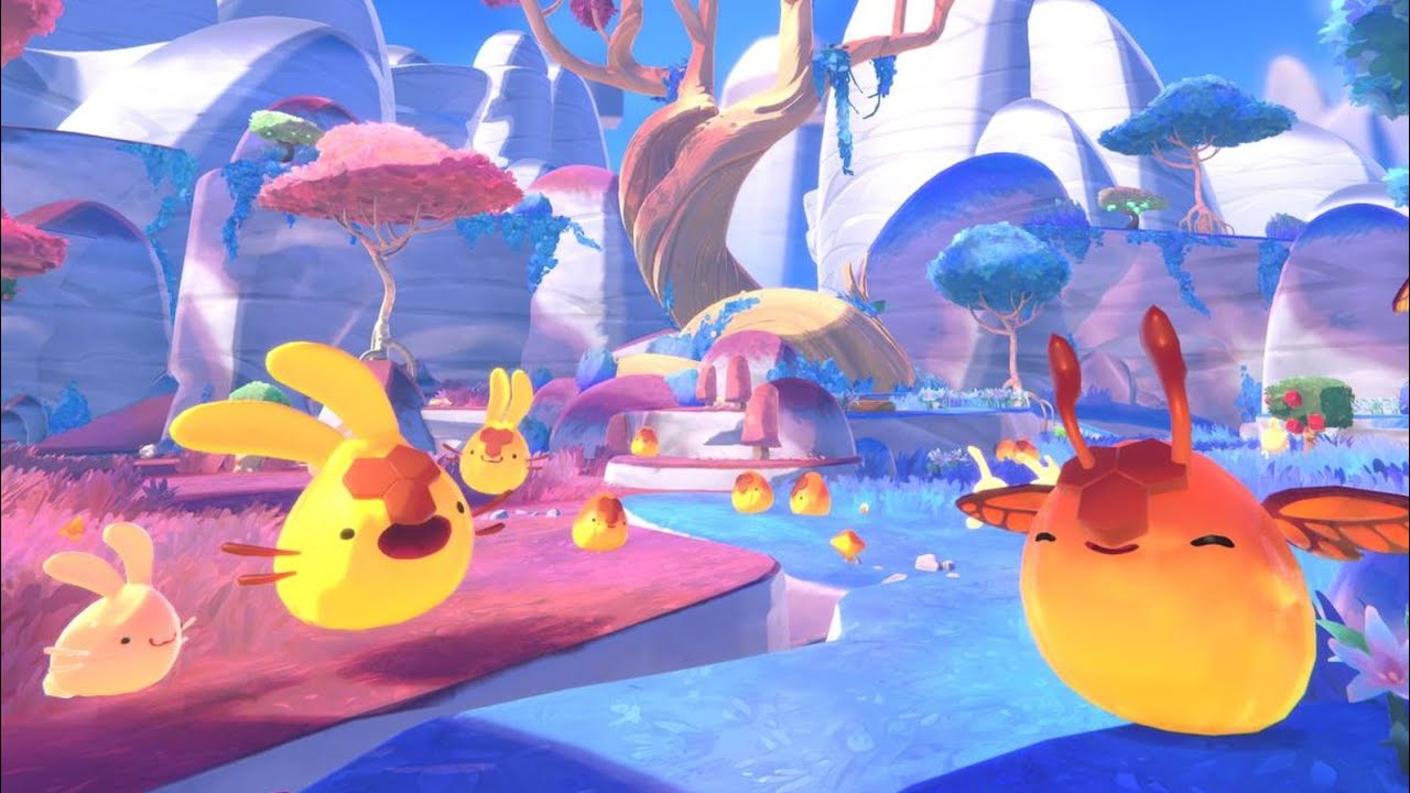 Cracking open treasure pods!! And taking care of my slimes 🥰