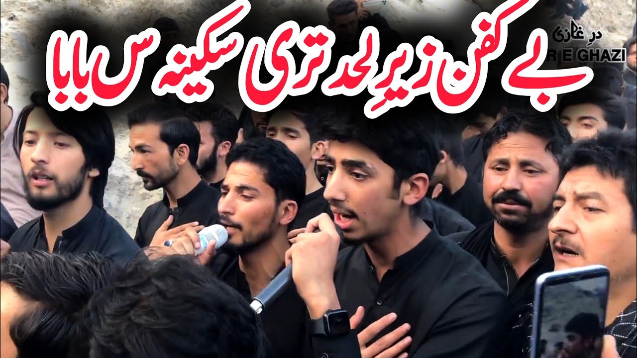 Chehlum 2023/1445 | Bekafan Zaire Lehad Teri Sakeena s.a Baba | Dasta Abbasia Farool Mehdiabad
