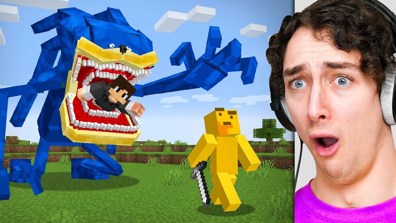 Использую SHIN SONIC, чтобы обмануть друзей в Minecraft