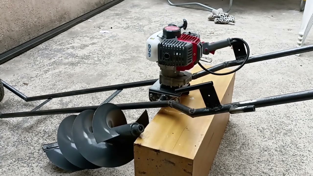 Suporte para Perfurador de Solo Parte 1/3