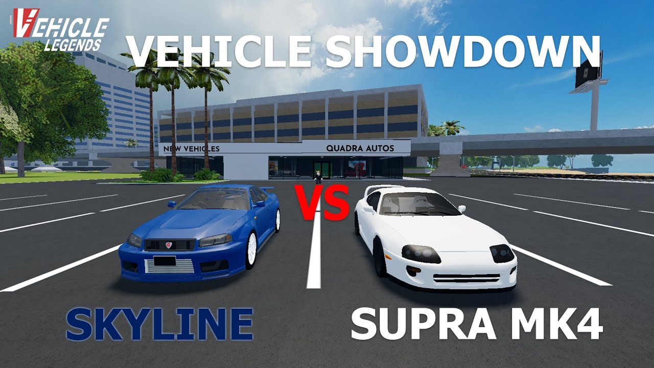MK4 Supra VS R34 GTR | Vehicle Legends