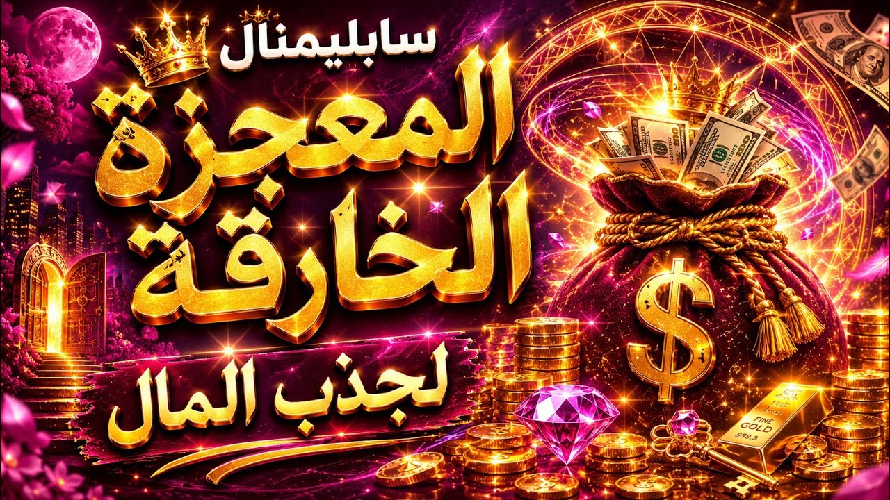 أقوى سبليمنال الوفرة لجذب المال و فرص العمل بتقنيات بصرية و موجات عالية - تردد 777 Hz