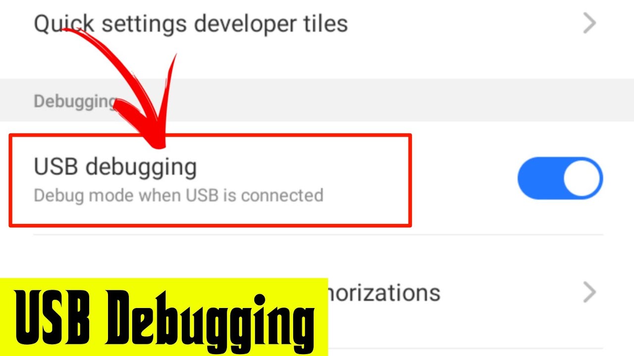 USB Debugging Setting Enable in itel Mobile Phone