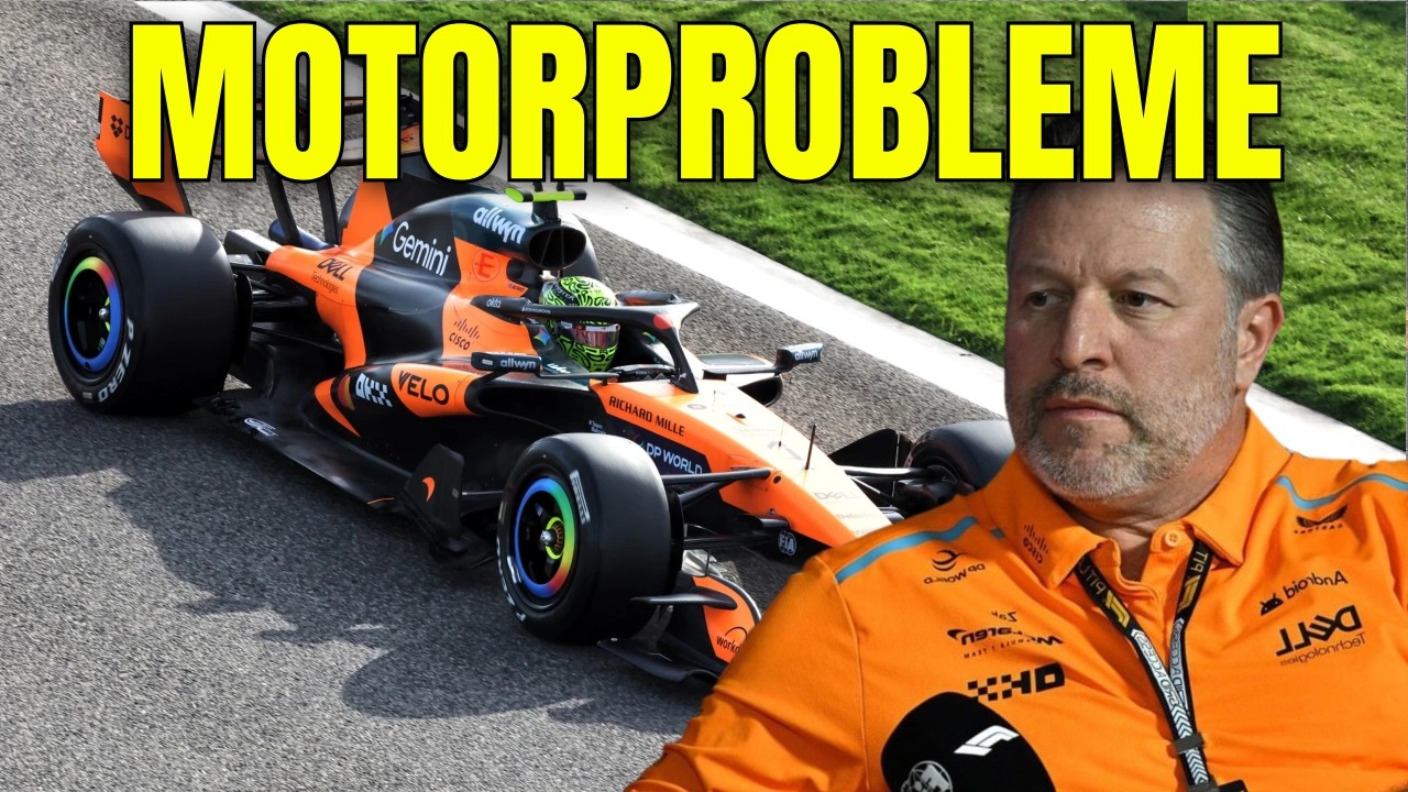 DAS MCLAREN-TEAM PACKT ÜBER DEN NEUEN HYBRIDMOTOR AUS UND NORRIS WIRD WÜTEND