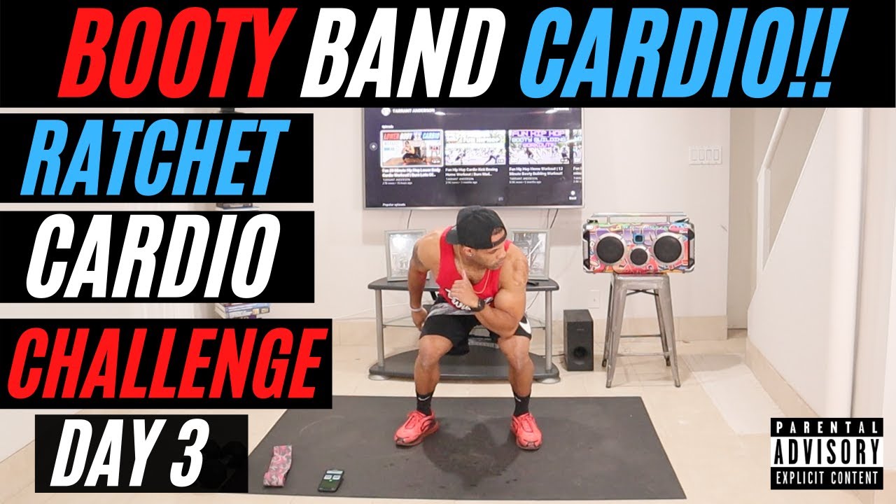 20 Minute Ratchet Booty Band Cardio // Ratchet Cardio Challenge Day 3