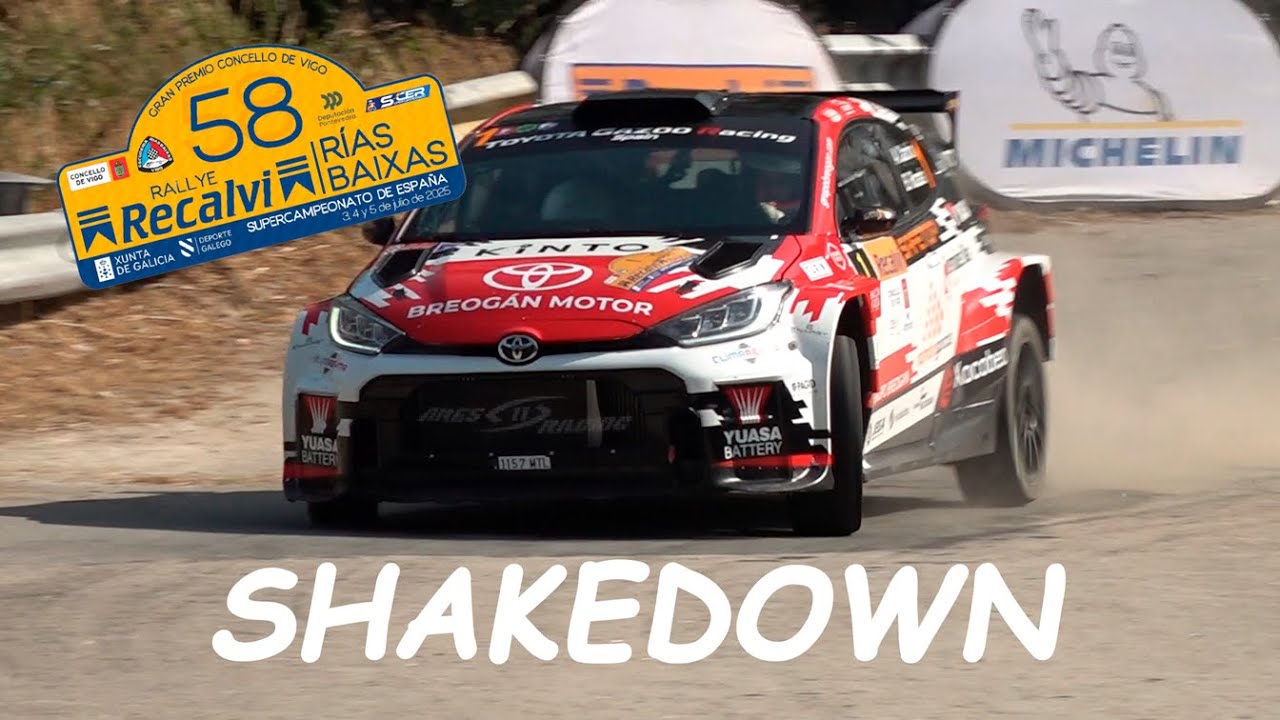 Rally Recalvi Rias Baixas 2025 | SHAKEDOWN | RALLYE SHOW