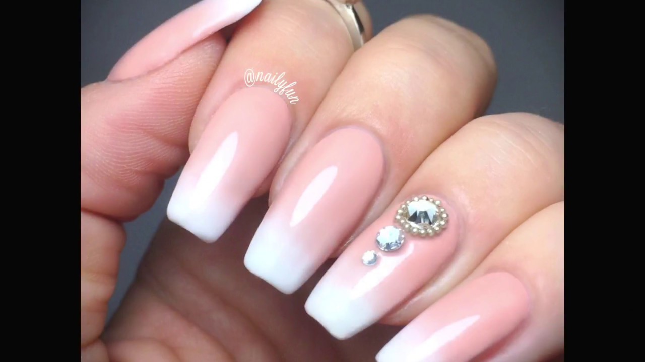 U&ntilde;as Babyboomer con esmaltes R&Aacute;PIDO Y MUY FACIL! Tutorial nails