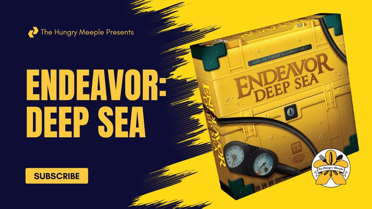 Endeavor Deep Sea - Mapping the sea, managing the discs, mixing something bold.