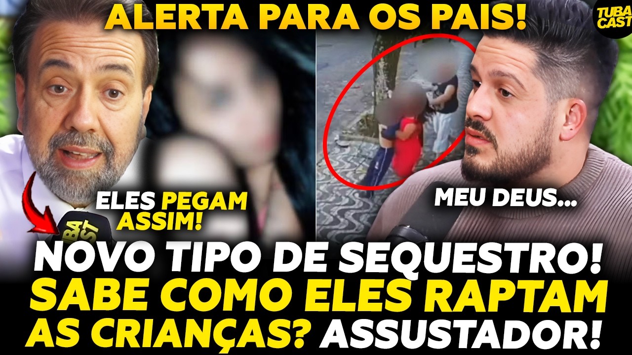 ALERTA PARA OS PAIS! COMO PROTEGER as CRIANÇAS dos NOVO GOLPE!— Jorge Lordello, na cena do crime