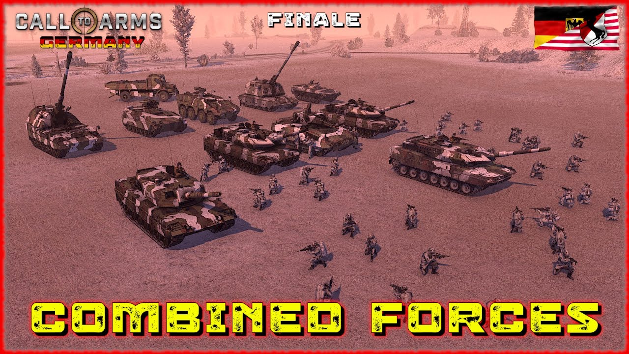 Combined Forces | Call To Arms (2018) | Germany DLC Finale | Germany & US Forces | Hardcore Realism