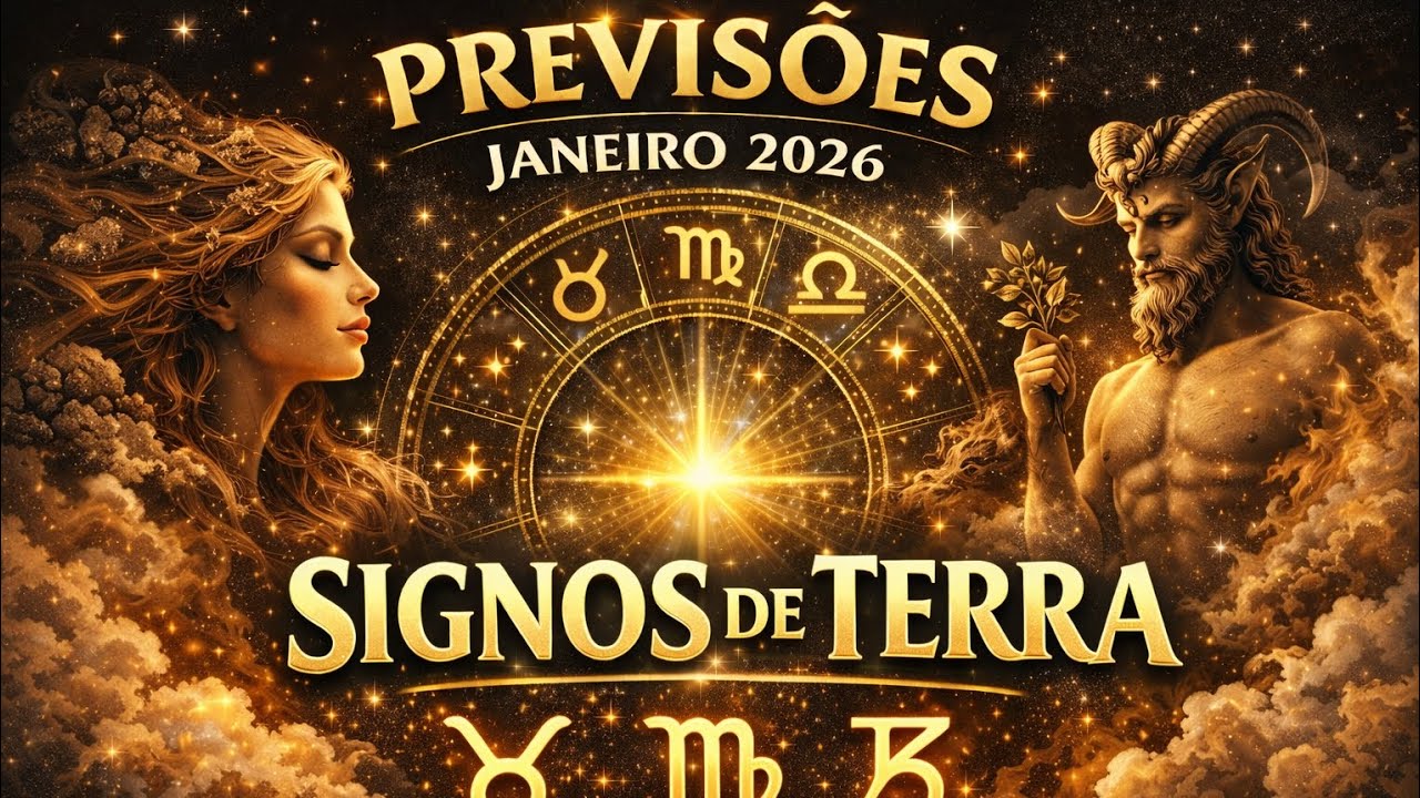 SIGNO DE TERRA. TOURO CAPRICÓRNIO E VIRGEM.  PREVISÕES PARA JANEIRO 2026. Sucesso 