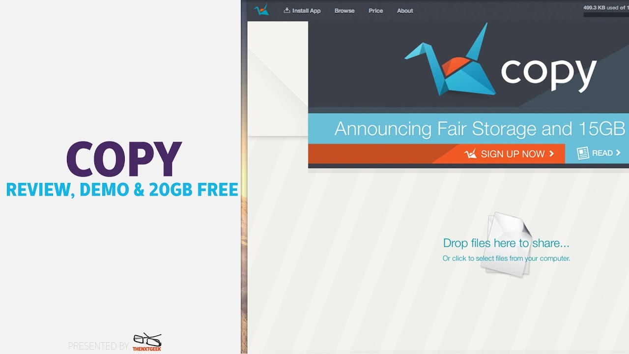 Copy: Review, Demo And 20GB FREE