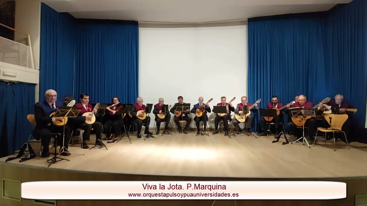 Viva La Jota. P. Marquina. Orquesta Universidades