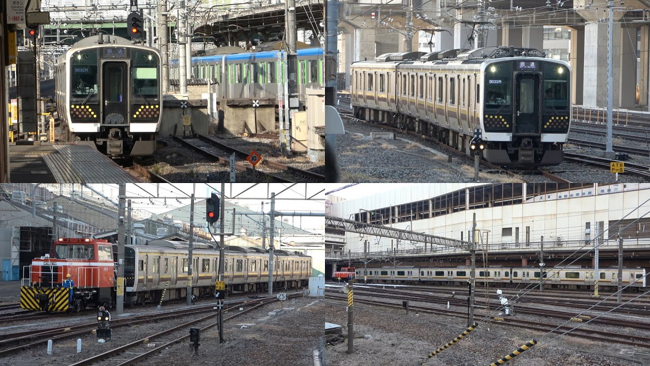 2026/01/05 【OM入場】 E131系 TN5編成 | Japan Railways: E131 Series TN5 Set for Maintenance