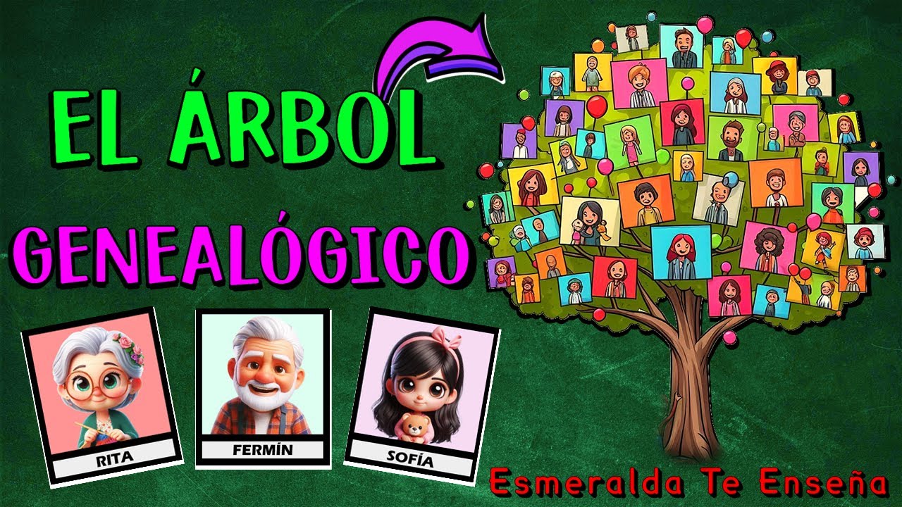 🌳🍃El Árbol Genealógico: Cómo Construirlo Paso a Paso✍️👨🏻‍👩🏻‍👧🏻‍👦🏻